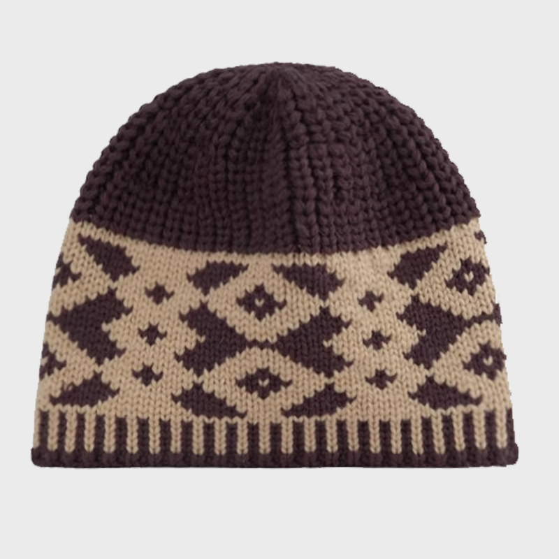 RETRO PATCHWORK BEANIE 4010