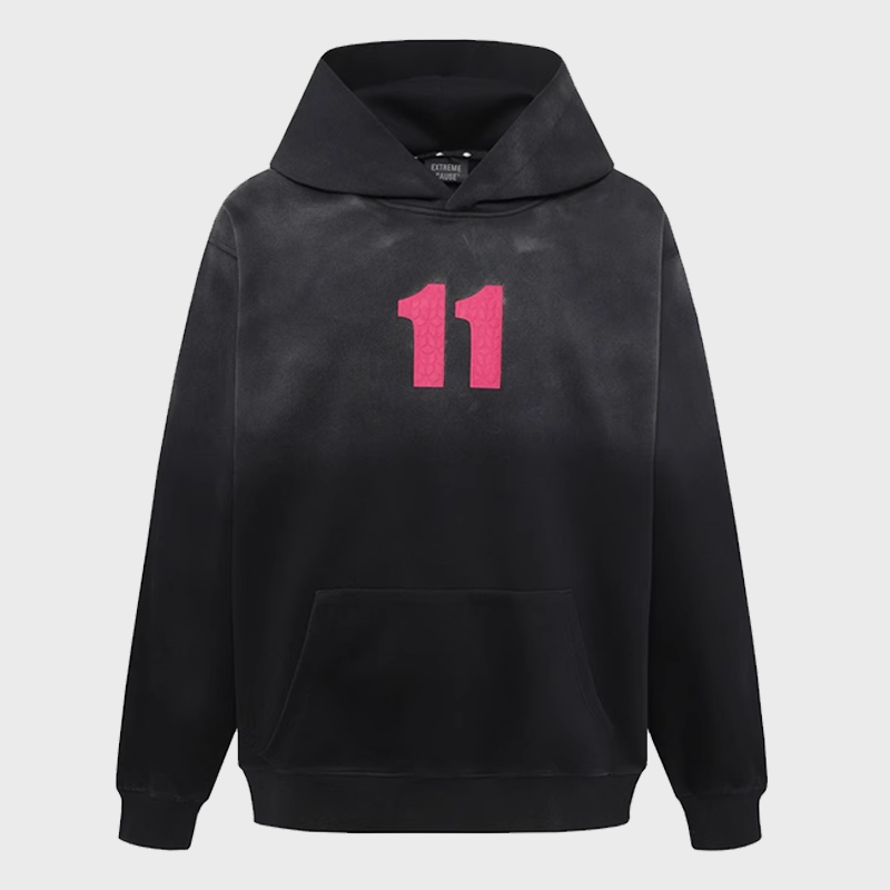 ELEVEN GRADIENT COLOR HOODIE