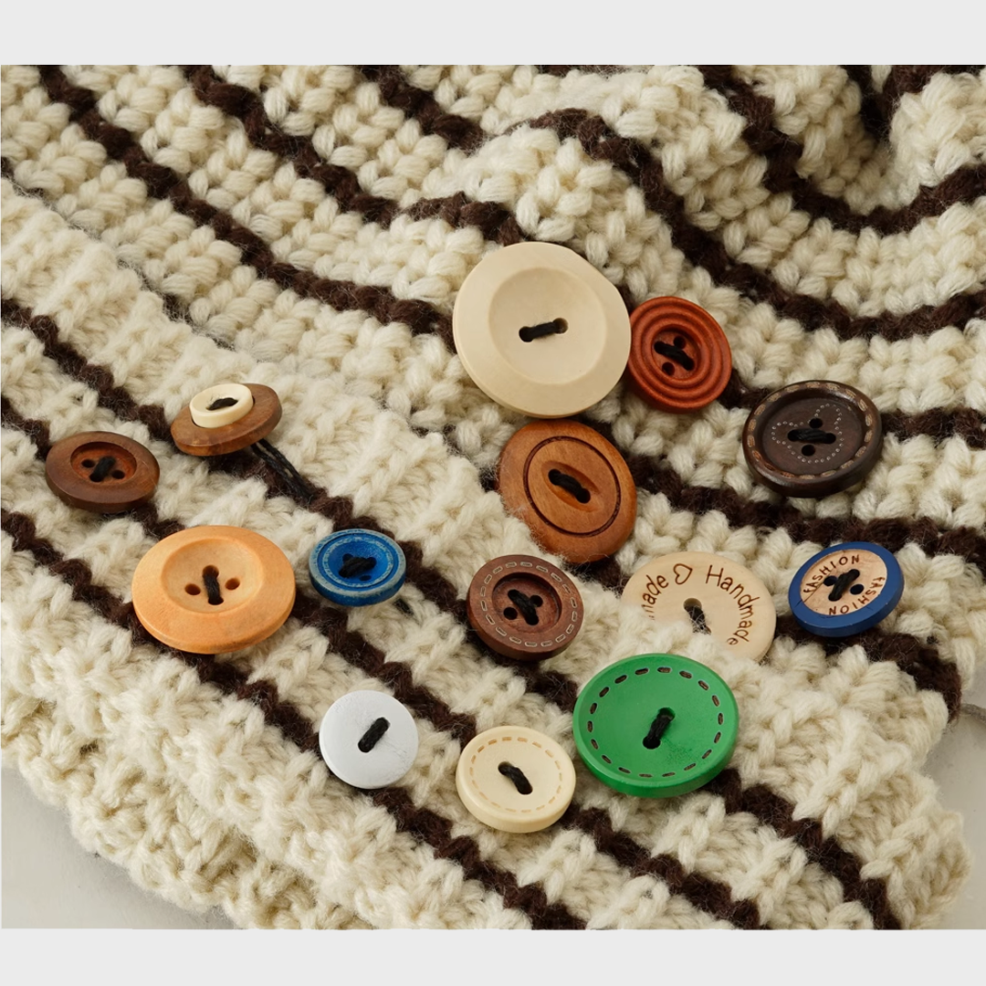 BUTTON DESIGN BEANIE 4012