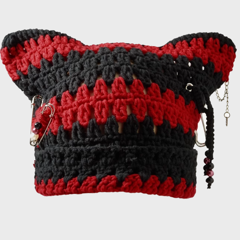 DEVIL KITTY BEANIE 4014