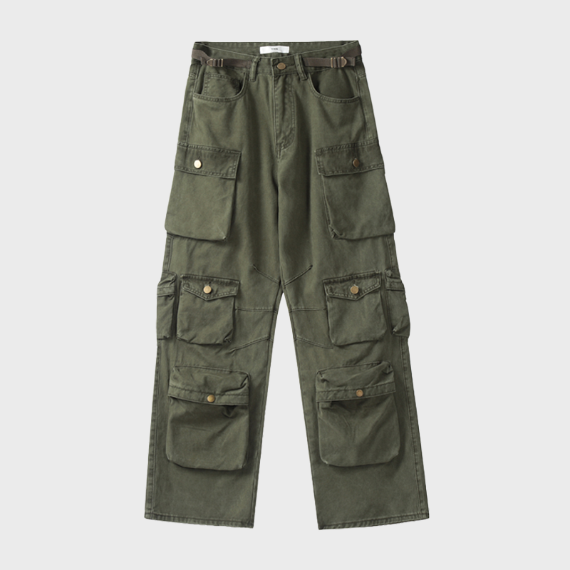 MULTI-POCKET BAGGY CARGO 2057