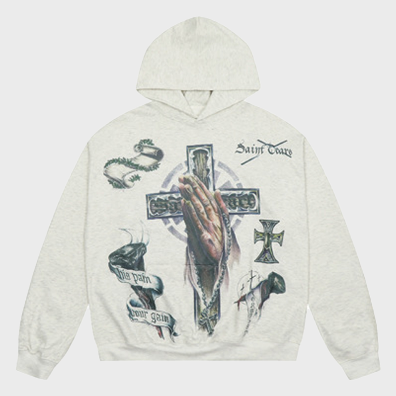 CROSS FLYING PIGEON HOODIE