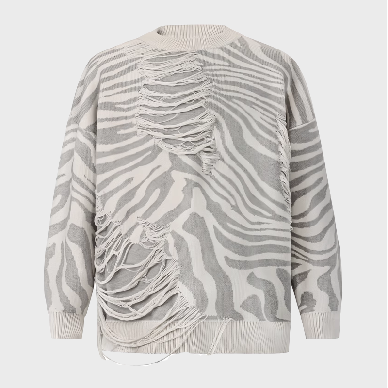 ZEBRA STRIPE KNITWEAR