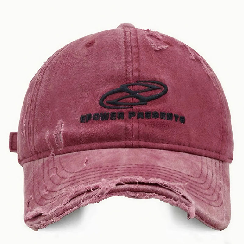 FRAYED EDGE CAP