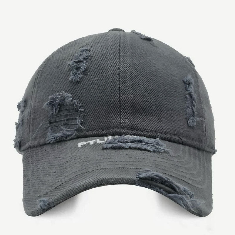 RIPPED BASEBALL CAP