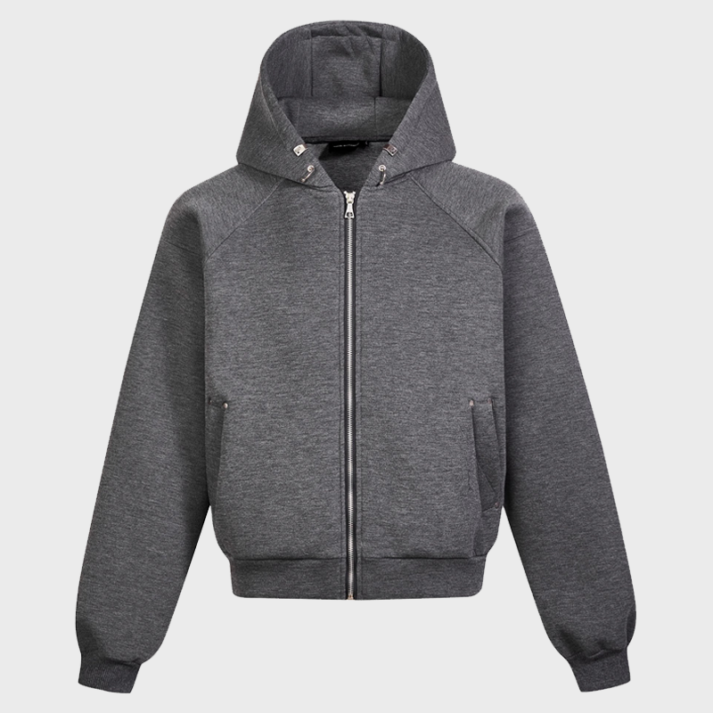 BOXY HOODIE JACKET