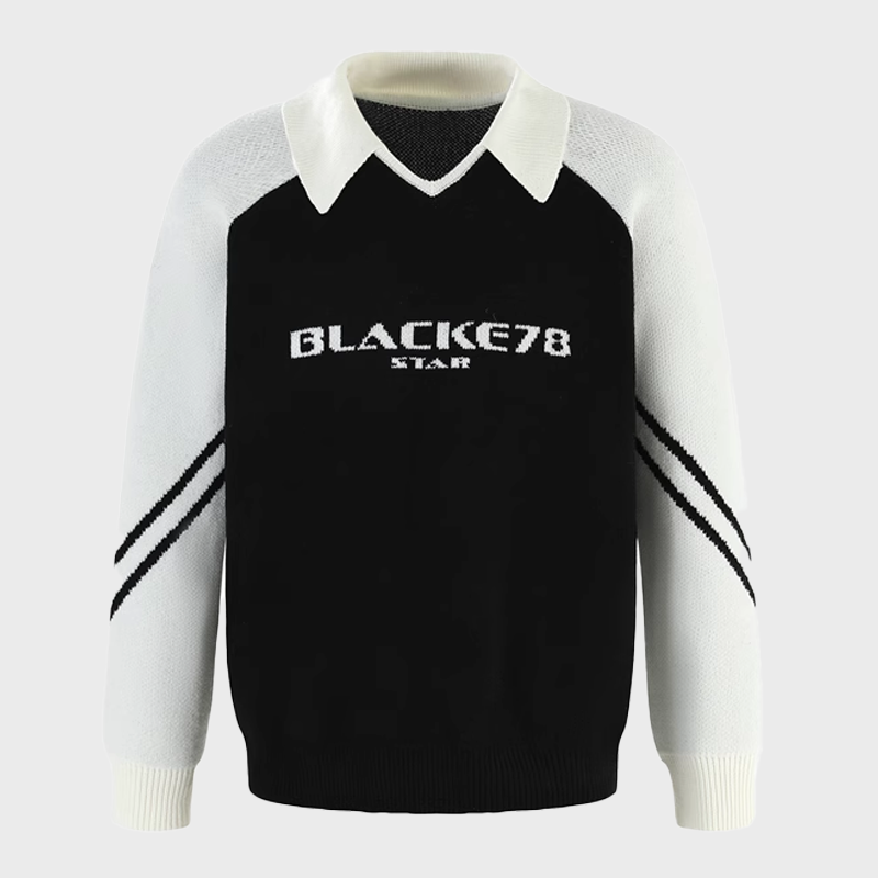 BLACK 78 PREPPY KNITWEAR