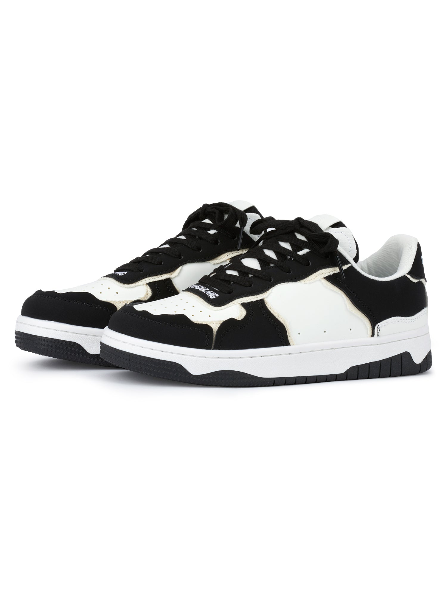 High Street Black And White Board Casual Shoes 3028