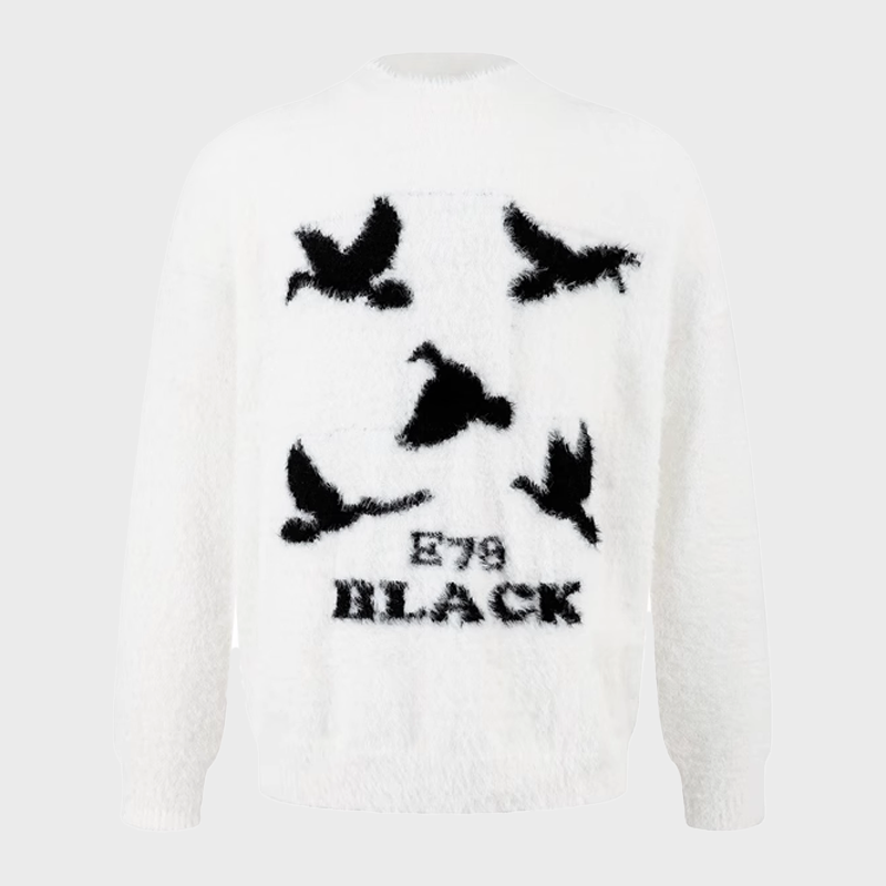 CREWNECK DOVE SWEATER