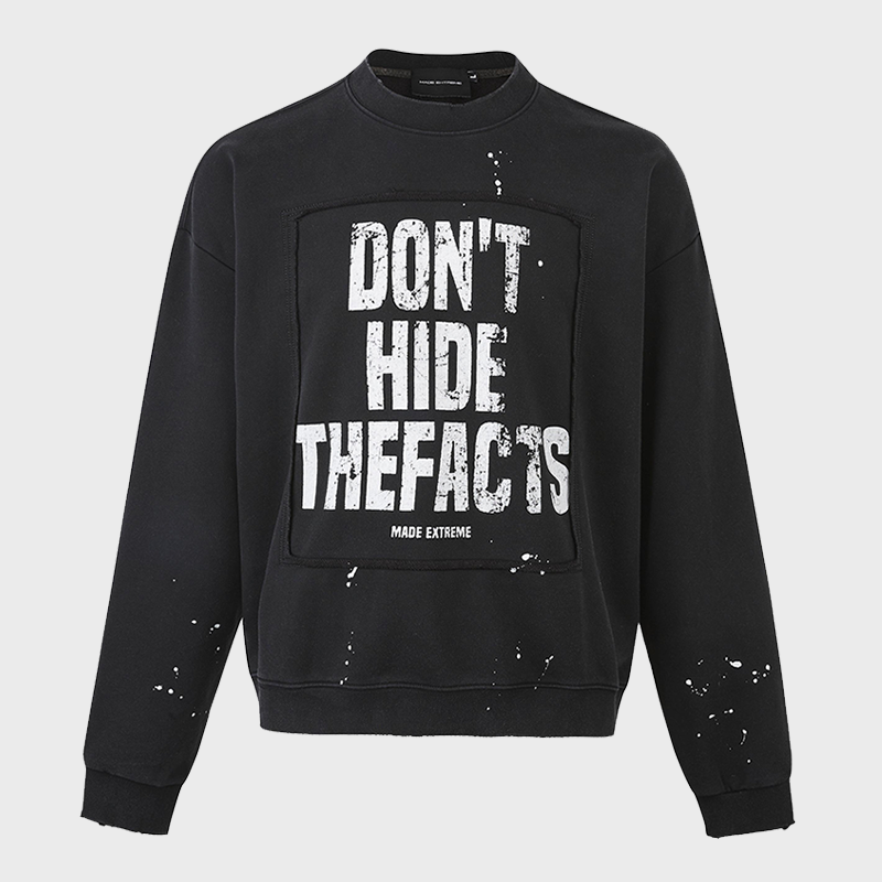 DONT HIDE THE FACTS HOODIE