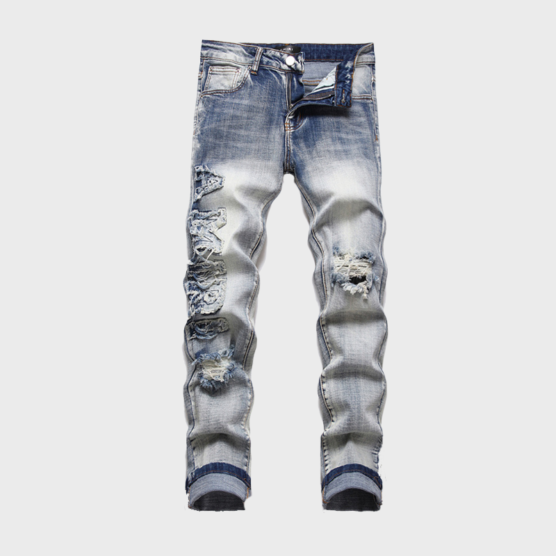 PATCH SLIM FIT JEANS