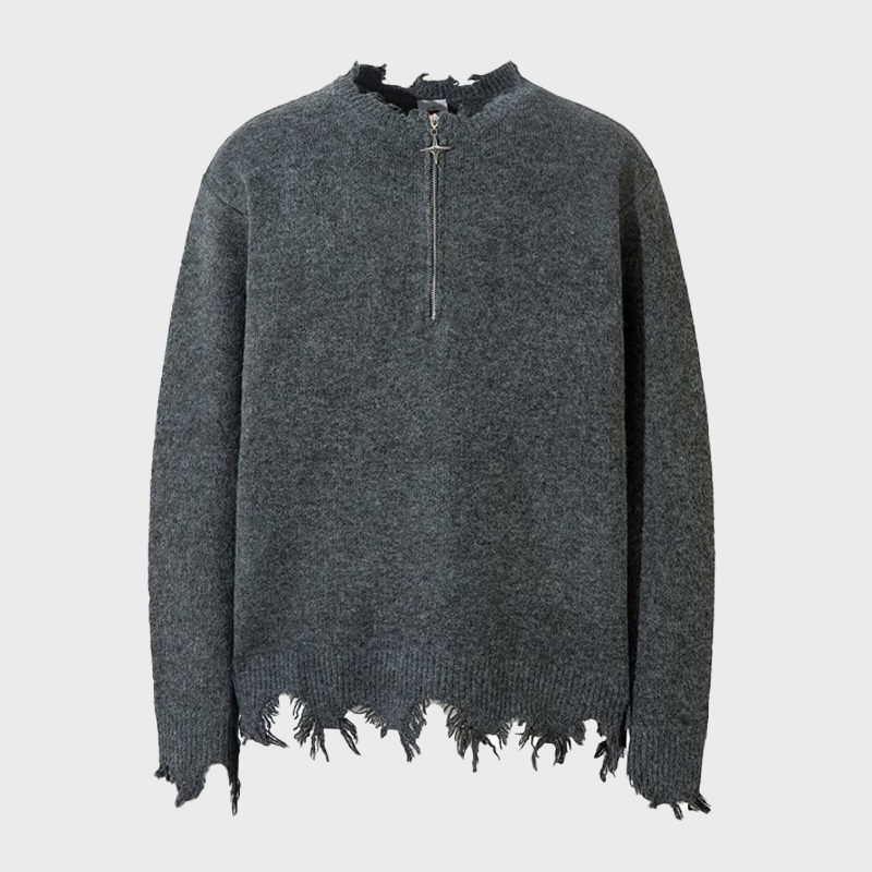 FRAYED EDGE KNITWEAR