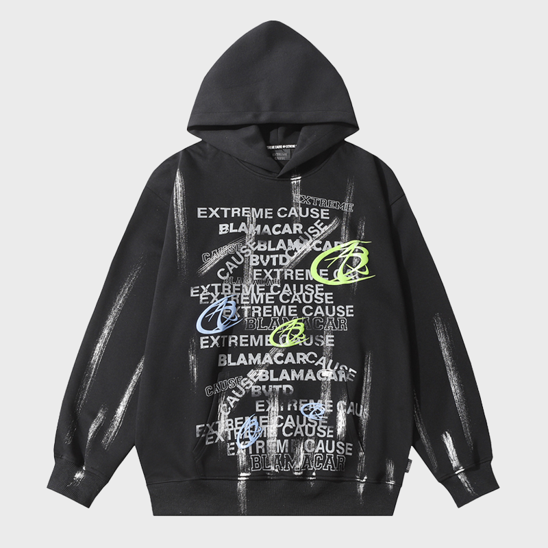 SCRAPYARD STYLE GRAFFITI HOODIE