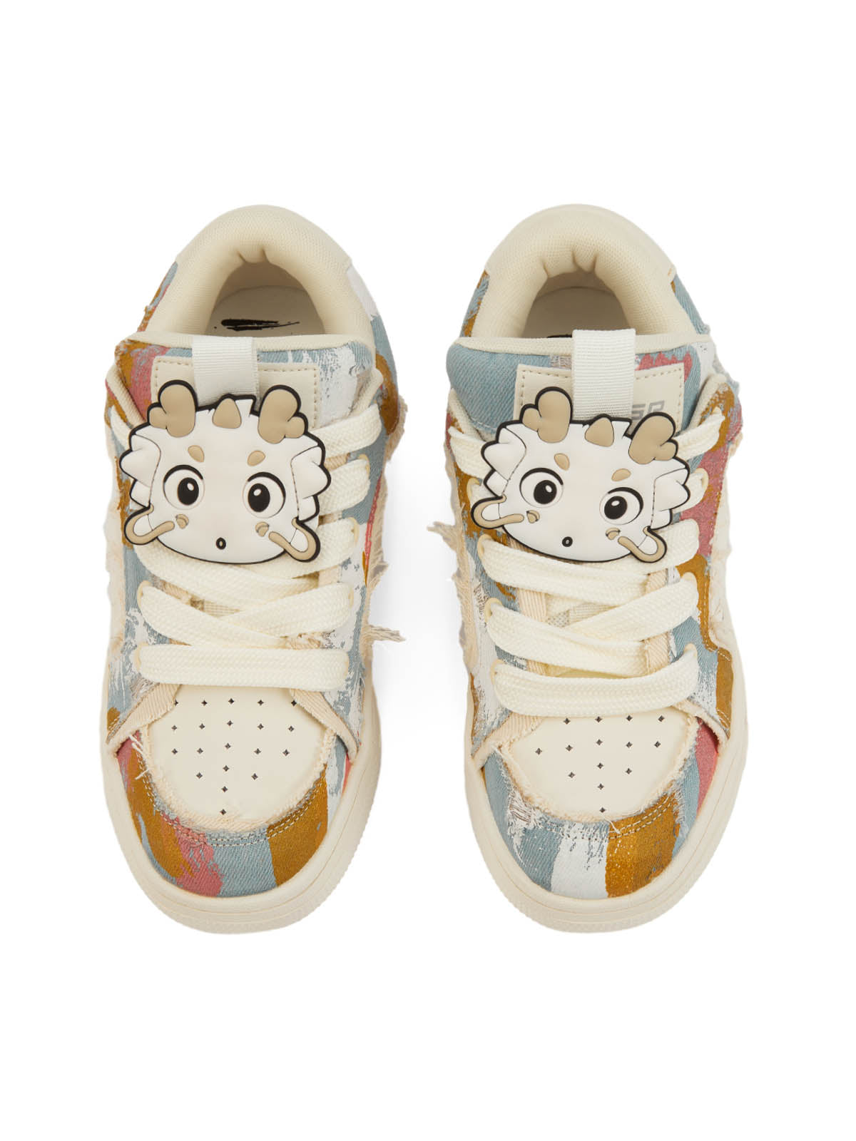 Cute Dragon Series Tassel Sneakers 3036