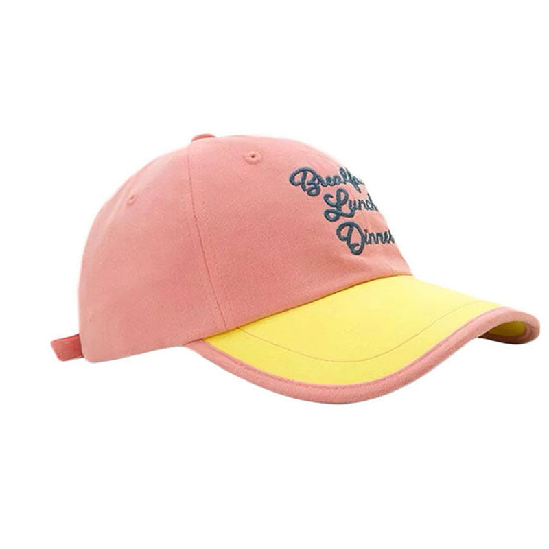 COLOR BLOCK BASEBALL CAP