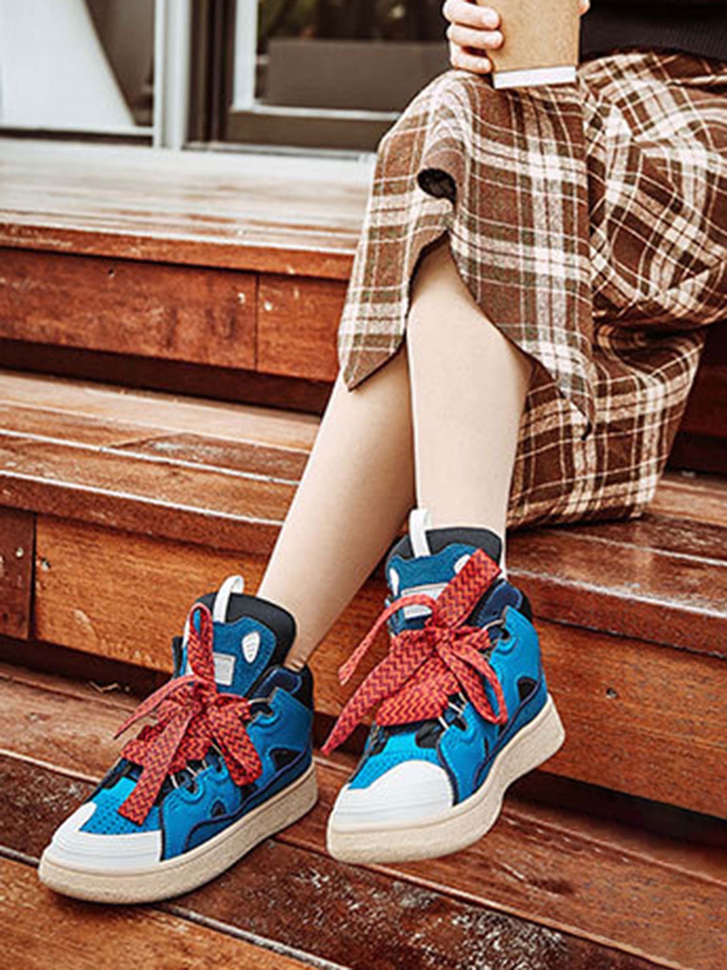 Hip-Hop High-Top Casual Sneakers 3050